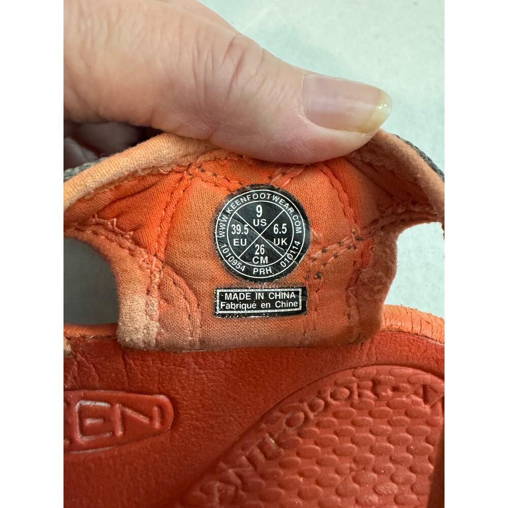 KEEN Women's Newport H2 Hiking Outdoor Waterproof Sport Sandals Orange Gray 9 - Picture 7 of 8